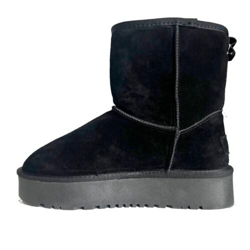 kozene cizmy papuce gamase cierne boots