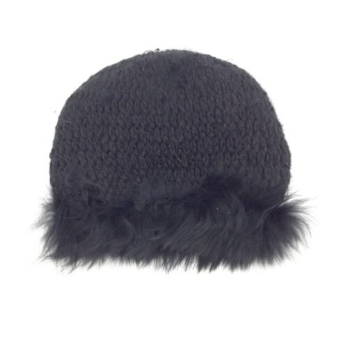 FOX líška ciapka fur eskimo hat with knit lining