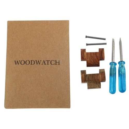 Panske drevené hodinky WOODWATCH 40 mm z dreva Kosso - Image 3
