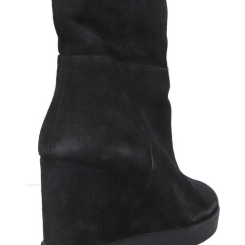 Woman boots GEOX D36VQB 00022 D ELIDEA WEDGE C9999 BLACK cizmy damske 3