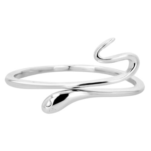 hadi had snake otvoreny prsten z praveho striebra had rhodiovany 5330087 2