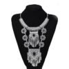 Náhrdelník masívny bohemian bizuteria bijoux silver