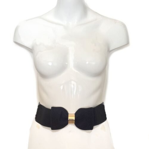 Damsky Opasok elasticky Bow masla casual elegant