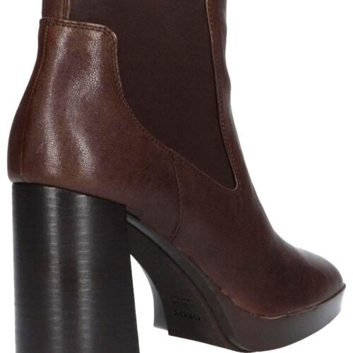 Woman boots GEOX D36VLE 0LMNH D TEULADA C6006 DK BROWN clenkove topanky 2