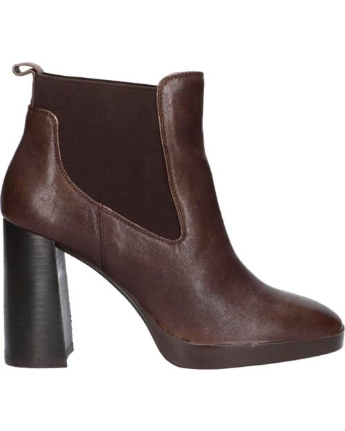 GEOX dámske clenkove cizmy Woman boots TEULADA BROWN
