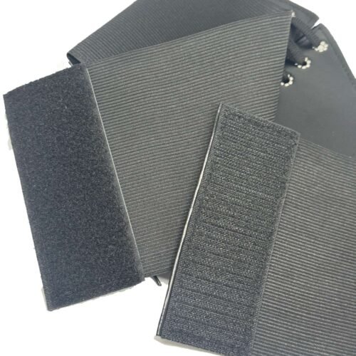 opasok snurovaci elasticky vysivany black 1
