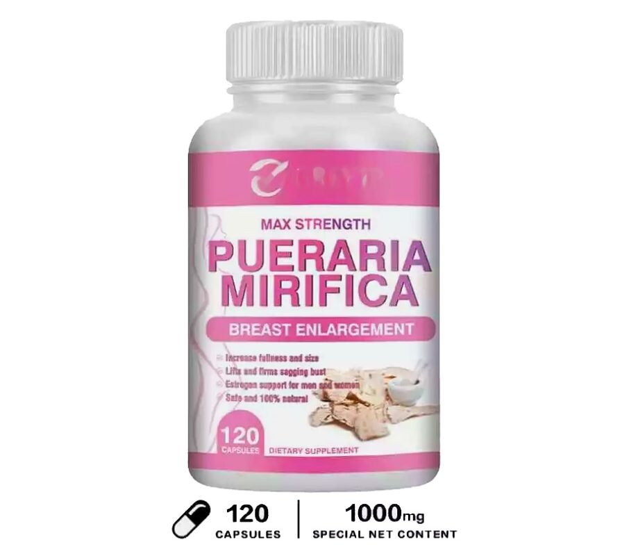 AKO PRIRODZENE ZVÄČŠIŤ PRSIA POPRSIE 2 Pueraria Mirifica tablety