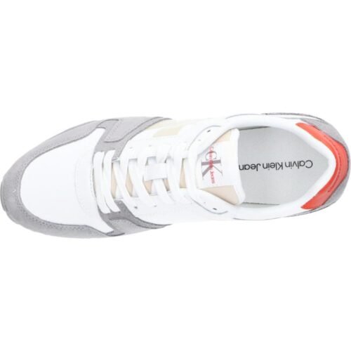 CALVIN KLEIN PANSKE MAN TRAINERS YM0YM00744 TOOTHY RUN CREAMY WHITE 12 Man Trainers CALVIN KLEIN YM0YM00744 TOOTHY RUN 0K5 CREAMY WHITE BRIGHTWHITE OYSTER panske 2