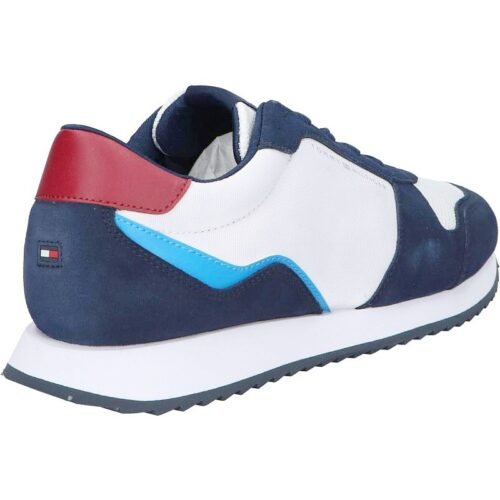 Man Trainers TOMMY HILFIGER FM0FM04478 RUNNER EVO MIX 0GY RWB panske tenisky 2