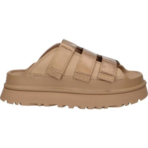 UGG damske sandale 1167430 GOLDENGLOW SLIDE DARK SAND