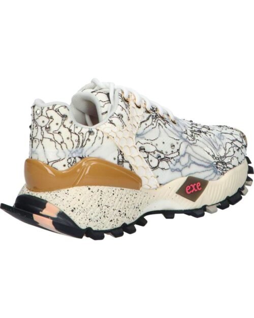 EXE Dámske luxusne tenisky Woman Trainers 134-102 STRASS WHITE - Image 4