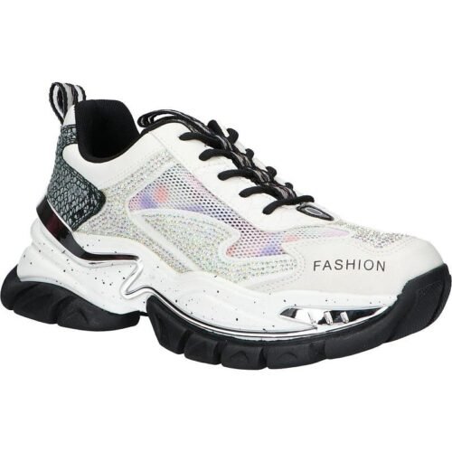 Woman Trainers EXE 23EX11 1 PU BLACK WHITE damske luxusne tenisky