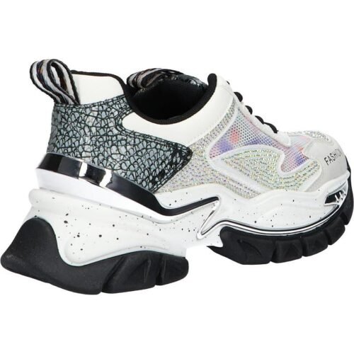 Woman Trainers EXE 23EX11 1 PU BLACK WHITE damske luxusne tenisky 2
