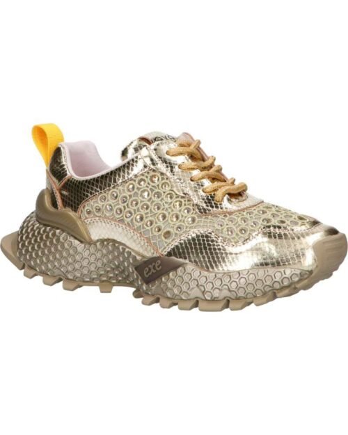EXE Dámske luxusne tenisky Woman Trainers 3020-1 GOLD zlate - Image 3