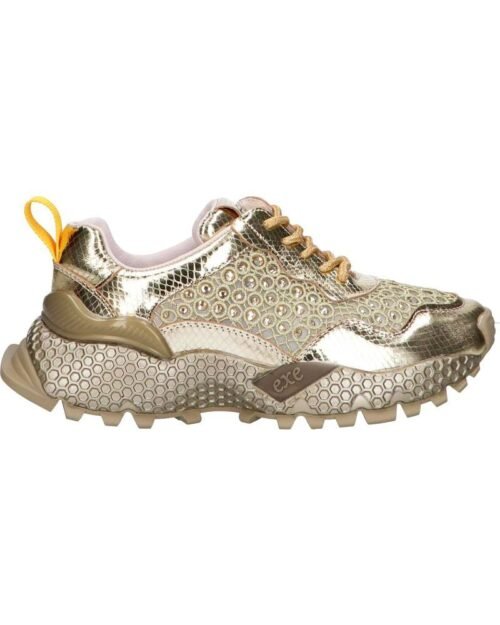 Woman Trainers EXE 3020-1 L GOLD LEA L GOLD LEA-damske-luxusne-tenisky