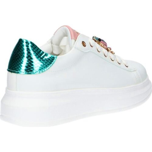 Woman Trainers EXE 66 51EX03 WHITE PINK GREEN damske tenisky 2