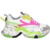 EXE Dámske luxusne tenisky Woman Trainers 901-3 GREY SILVER