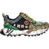 EXE Dámske luxusne tenisky Trainers SY24-6 LEATHER GREEN BLACK