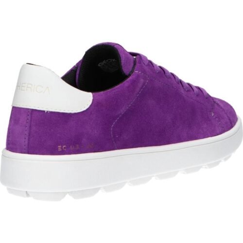 Woman Trainers GEOX D45WEB 02285 D SPHERICA ECUB 1 C8259 PURPLE WHITE damske tenisky 2