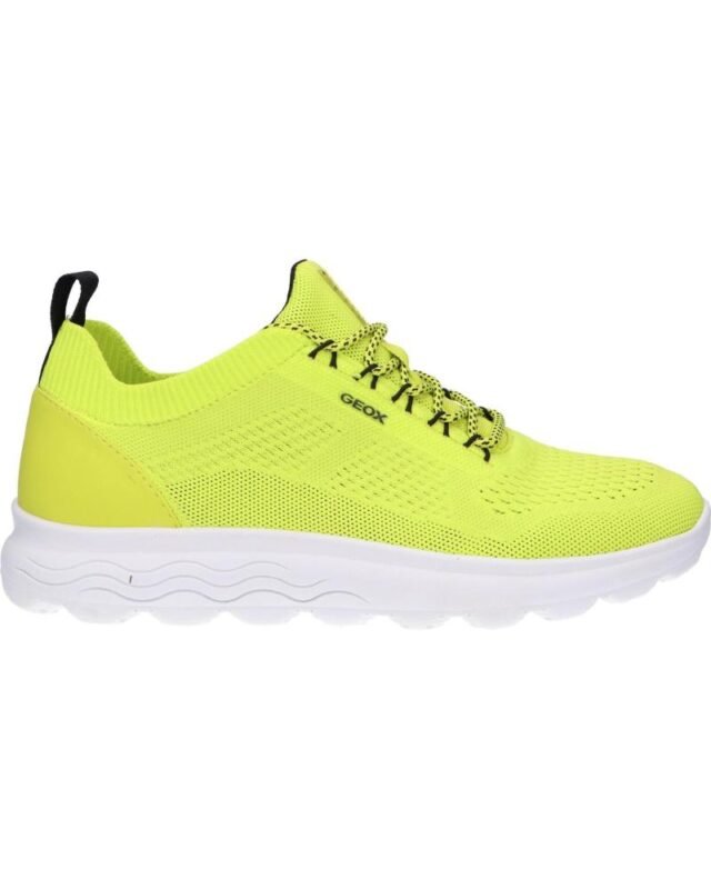 GEOX Pánske sneakers tenisky U15BYA SPHERICA fluo green
