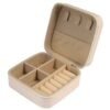 Sperkovnica mini puzdro box na sperky beige