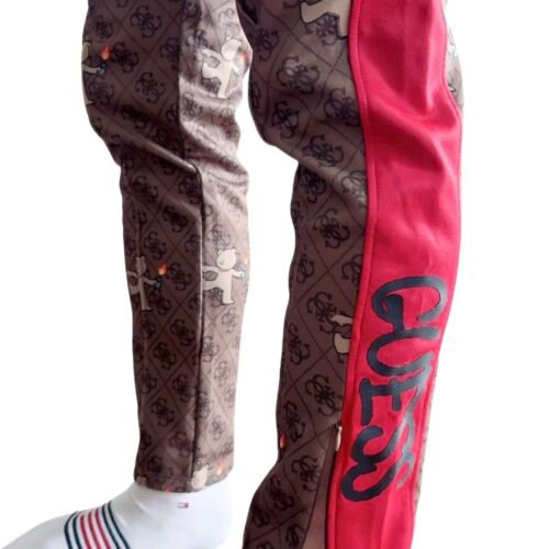GUESS PÁNSKE TEPLÁKY BRANDALISED M3BB65FL04Q GRAFITI 11 nohavice guess panske man throusers 3