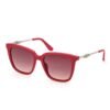 GUESS Slnečné okuliare dámske square GU7886S red cervene