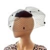 Damsky klobucik klobuk mini elegant fashion