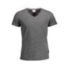 TOMMY HILFIGER JEANS panske tricko V tshirt grey black