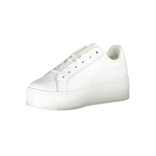 TOMMY HILFIGER Jeans damske tenisky New Roxy na platforme biele - Image 3