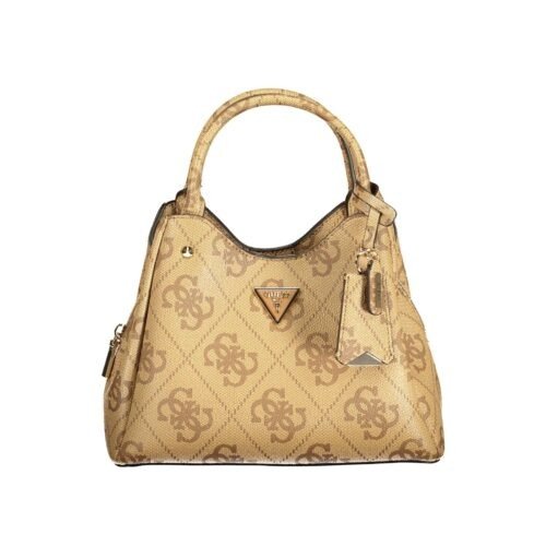 GUESS kabelka do ruky monogram Béžová OS697405_BELATTEL