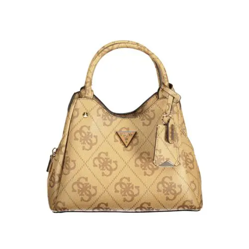 GUESS kabelka do ruky monogram Béžová OS697405_BELATTEL