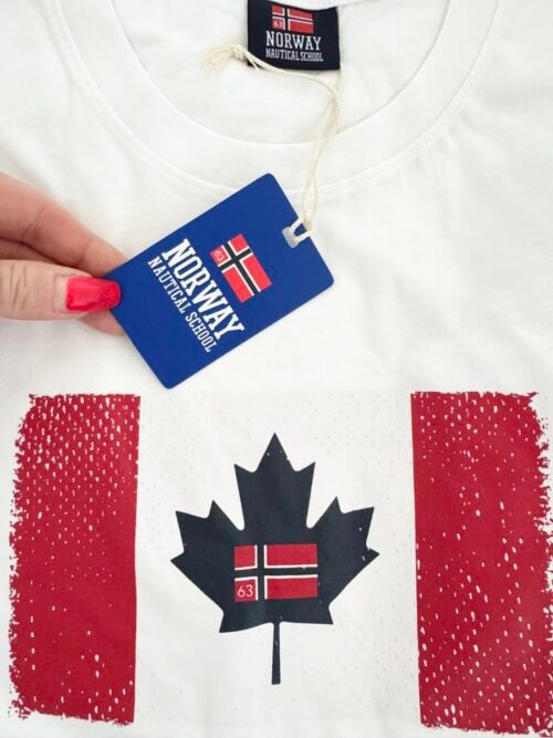 NORWAY 1963 Pánske tricko sportove regular 856040 white