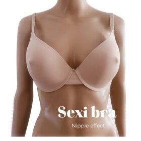 Podprsenka Sexi tvarovacia bra with nipple effect nude