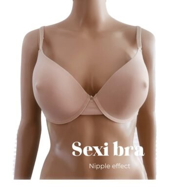 Podprsenka Sexi tvarovacia bra with nipple effect nude