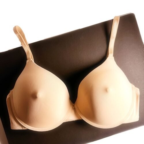 Alternative view of Podprsenka Sexi tvarovacia bra with nipple effect nude