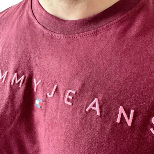 tommy hilfiger jeans tricko red man tshirt 3