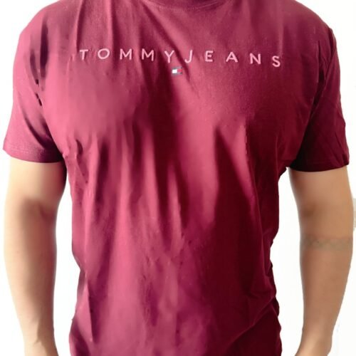 TOMMY HILFIGER JEANS panske tricko tshirt red DM0DM20744