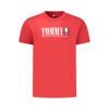 TOMMY HILFIGER JEANS panske tricko tshirt red DM0DM21941