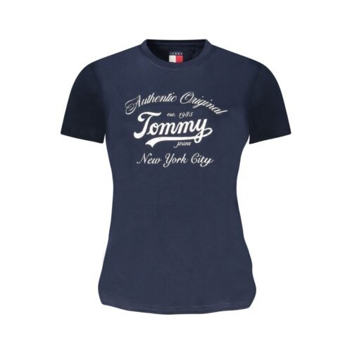 TOMMY HILFIGER JEANS damske tricko tshirt DW0DW21404 navy