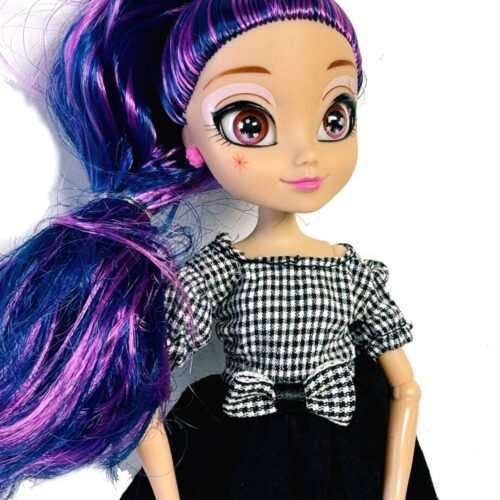 Detska babika BJD Doll Purple Hair Fashion