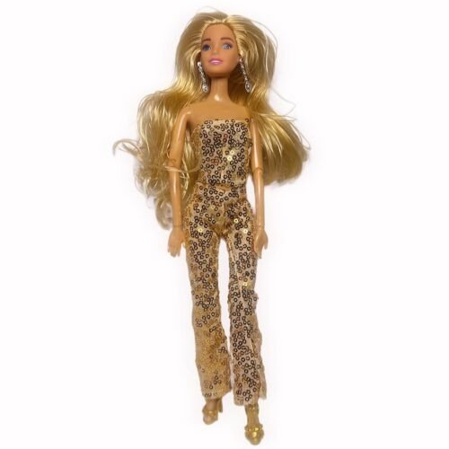 Detska babika s dlhymi vlasmi Doll Blond Fashion 26cm