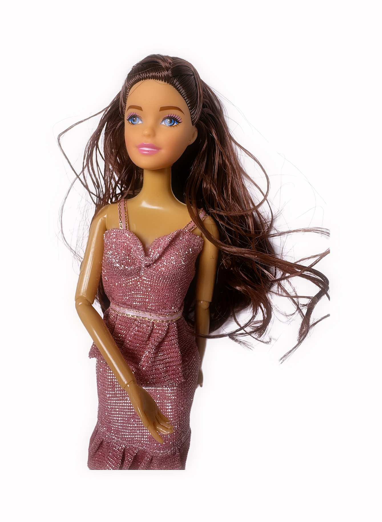 DETSKA BABIKA HRACKA BJD DOLL BRUNETTE HAIR FASHION 26CM 4 Detska babika Hracka BJD Doll Brunette Hair Fashion 26cm