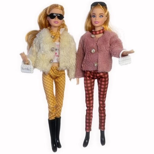 Detska babika s dlhymi vlasmi Doll Blond Fashion 26cm Anime