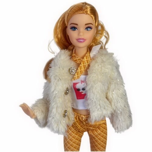 Detska babika s dlhymi vlasmi Doll Blond