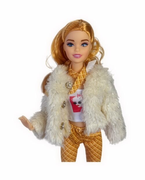 Detska babika s dlhymi vlasmi Doll Blond
