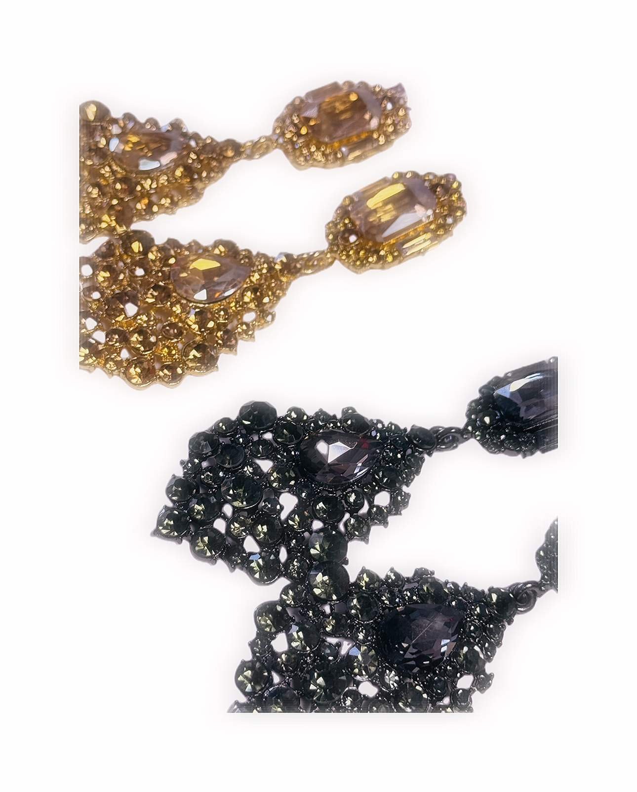 DÁMSKE PARTY VISIACE NÁUŠNICE BIJOUX SPOLOCENSKE 2 Dámske party visiace náušnice bijoux spolocenske