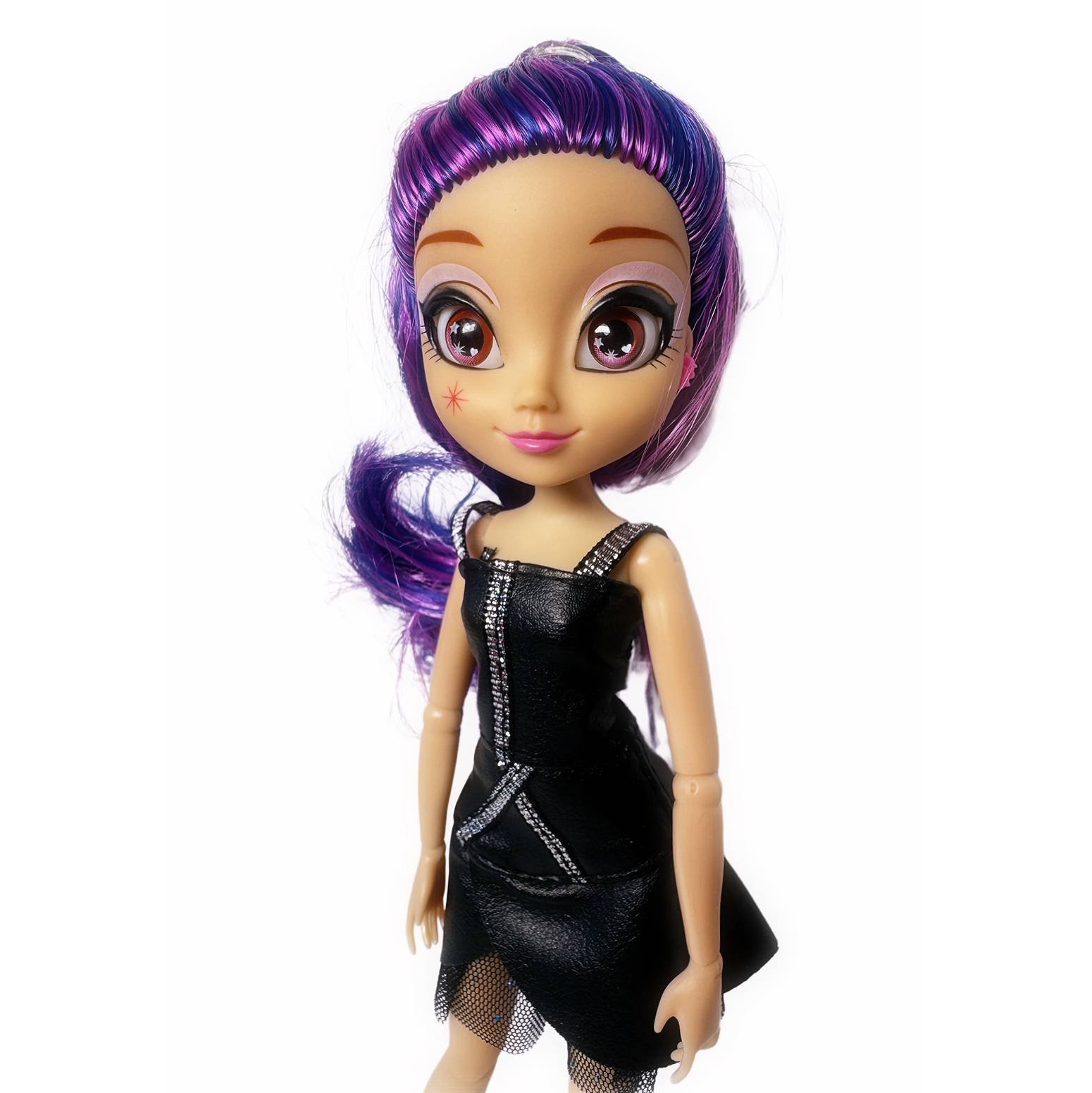 DETSKA BABIKA HRACKA BJD DOLL PURPLE HAIR FASHION 26CM ANIME 2 Detska babika hracka BJD Doll Purple Hair Fashion 26cm Anime