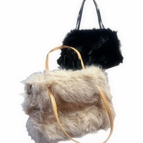 Alternative view of Dámska mini kabelka kožušina handbag kozusinova 045