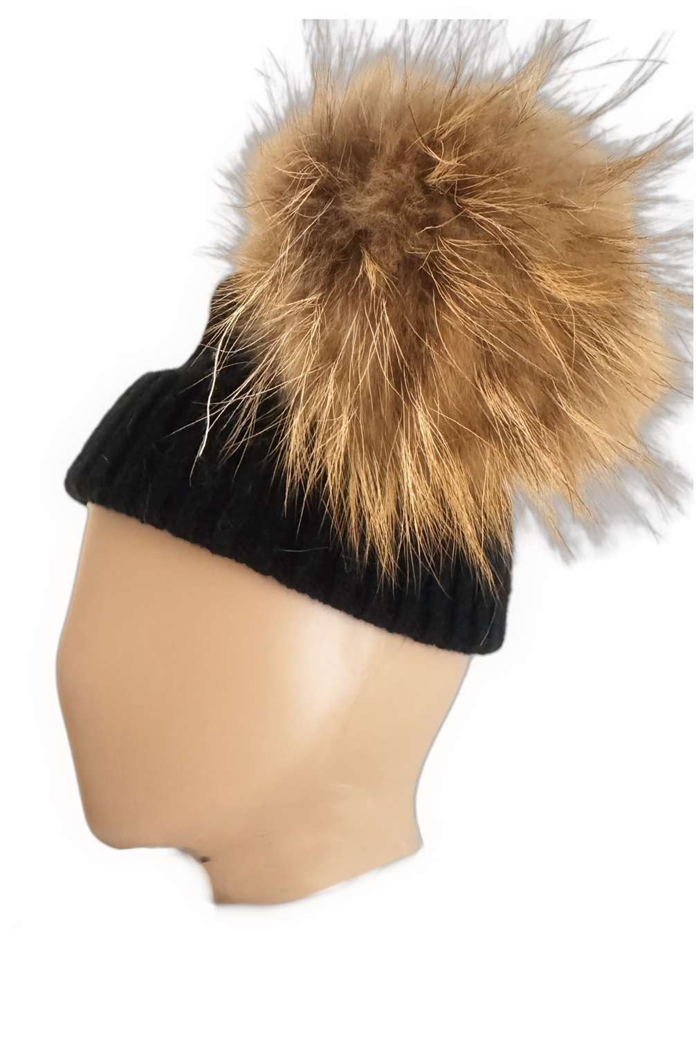 Damska ciapka prava kozusina s brmbolcom 3 Damska ciapka prava kozusina s brmbolcom – Obrázok 2